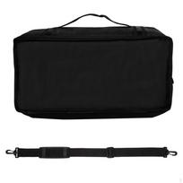 Padded bongos Case Oxford Cloth Drum Bag Waterproof Musical Equipment for Percussionists, black
