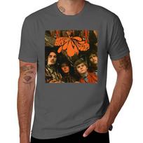 Kaleidoscope UK Band Tangerine Dream Album Artwork Cover TShirt Soft Lightweight Cotton TShirt L black