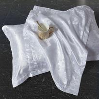BOGO: European Cool Jacquard Ice Silk Pillowcases, Set of 2 – Silky Smooth Double-Sided Cool Feel 74cm x 48cm (Pair)