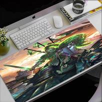 Total War Tematikos Pelės Padas, Neslystantis Guminis Pagrindas, Daugiafunkcinis Biuro ir Namų Dekoras, Puikiai Tinka Darbo Vietos Personalizavimui. 40cmx90cm