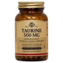 Solgar Taurine 500mg Vegetable Capsules 100 Tablets 1 pcs