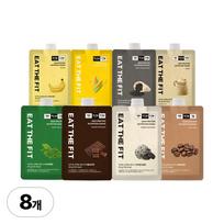 Eat the Fit Protein Shake Starter Package 8 Types, 8 Flavors, 8 pcs, 40g Ingredients: may be subject to change at the | 8 pcs 40g