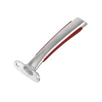 Flat Frying Pan Handle Stainless Steel Pot Handle Universal Cookware Grip for Wok Frying Pan Milk Pan Kitchen Use 1 white