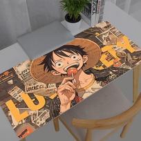 Mouse Pad One Piece Luffy Anime New Gamers Large Computer Extended Game Mousepad Desk Mat Keyboard Rubber Durable Carpet 900x400x2mm