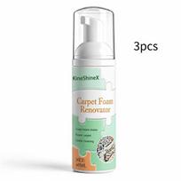 1pc 111ml Carpet Foam Cleaner Deep Stain Remover Upholstery Sofa Fabric Dry Cleaning Spray Rug Renovator Home Auto Interior Wash A 3pcs white