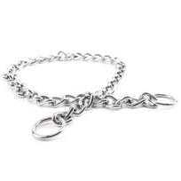 Pet Training Dog Choker Chain Collar All Sizes Guardian Gear Pet Accessories Choke Chain Collar Suitable Home Pet Supplies 2mm by 45cm white