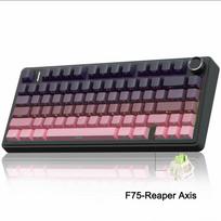 New AULA F75 Mechanical Keyboard 2.4G Wireless/Bluetooth/Wired RGB 75% Layout OEM Profile Gasket Customized PC Gaming Keyboard