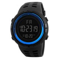 Waterproof Electronic Watch For Kids Men's Military Sports Watches Cool-light LED Digital Wristwatch Man Boys Student Teen Clock black