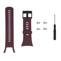 Breathable Silicone Replacement Strap for Suunto 5 - Fashionable and In Stock Suunto 5 Strap violetinė