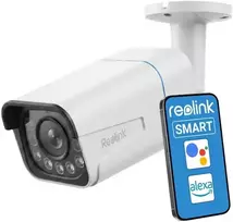 IP kamera REOLINK RLC-811A Balta 4K PoE su 5x
