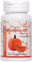 APTIEKAS PRODUKCIJA Moliūgų sėklų aliejus – minkštosios želatinos kapsulės N30
