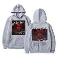 Maneskin Louds Kids Gets Louder Tour Hoodie Unisex Hip Hop Streetwear Vyriški dideli megztiniai Unisex moteriški pankroko grupės megztiniai 3XL black