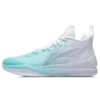 Li Ning Phantom 1 Wade Way Shock Absorption Rebound Mid-Top Basketball Shoes Unisex Basketball Shoes Blue White ABPR015-3 42⅓ white