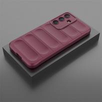 For Samsung Galaxy S25 FE Case Samsung Galaxy S25 FE 5G Cover Anti-Slip Silicone Shockproof Protective Phone Cover Galaxy S25 FE brown