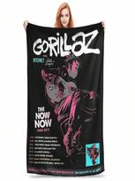 Muzikinė grupė G-Gorillazs Šilta minkšta antklodė Studentų pliušinė antklodė Gatvės Sofa lovos Flanelinė patalynė Sofos lovos užvalkalas 75X95CM pilka spalva