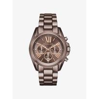 Michael Kors Dydelis Bradshaw Smėlio spalvos Laikrodis MK6247 ruda