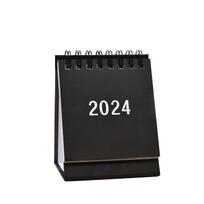2024 m. Stalinis kalendorius Stovintis kalendorius Tvarkaraštis Stalinis kalendorius Stalinis kalendorius Nuolatinis apverčiamas stalas juoda