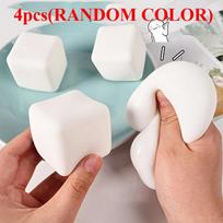Squishy Tofu Stress Balls Autism Sensory Toys Stress & Anxiety Relief Fidget Toys Dough Water Ball Gifts Bulk For Adults Kids gray