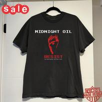 New Midnight Oil resist Gift For Fans Unisex S-5XL Shirt  NI474 XXL black
