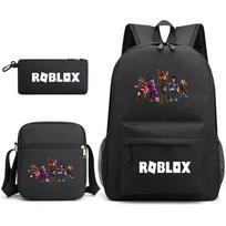 Roblox Žaidimai Vyriškos ir Moteriškos Kuprinės Studentų Mokyklinės Rankinės Mažos Peties Rankinės Pieštukinės Trys Dalys Kompiuterinės Rankinės Universitetas one size fits all