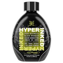 Ed Hardy Tanning Hyper Ink - High-Intensity Color-Correcting Skin-Firming Black Bronzer Dark Lotion, 1 pcs gray