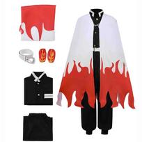 Anime Tanjirou Kamado Nezuko Cosplay Women and Men Kimono Cosplay Costume Sets 150 black