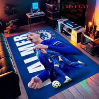 Cole Palmer Spirit Poster Carpet Rug for Living Room Bedroom Home Sofa Decoration,Kids play Nonslip Floor Mat 60x90cm( 23x35in ) blue