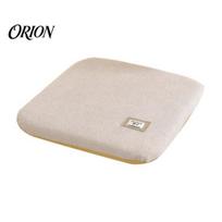 Wooden Chair Soft Pad Memory Foam Pad, Dining Cushion with Ties, Anti-slip Bottom, Washable Strap Fixed Seat Cover, Thick Warm for Office Autumn B smėlis