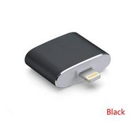 Iphone X For Xs Max 8 7 Plus 2 In1 To Audio Headphone Adapter Cable Charger Lightning black