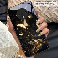 Mysterious butterfly For OnePlus Nord CE N3 30 2 20 4 2T 2 Lite 5G Ace 5 2V 6 7 10 8 9 12 13 Tempered glass phone case black OnePlus 7 Pro