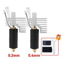 Upgrade Elegoo CC 2 Hotend 0.2/0.4/0.6/0.8mm Assembled Extruder Hotend Kit for Elegoo Centauri Carbon 2 Hotend / Centauri Nozzle