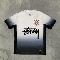 Stussy įkvėptas retro futbolo marškinėliai Brazilija Italija Flamengo Japonija 1998 2002 m. futbolo marškinėliai Unisex sportinis viršus Small