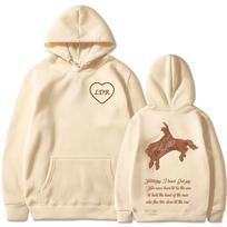 Lana Del Rey 2025 Album Tour Merch Hoodies Men's Women Clothing Long Sleeves Hooded Sweatshirts Harajuku Oversized Pullovers XL beige