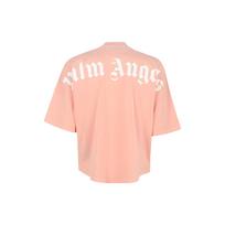 PALM ANGELS Logo Print T shirt PMAA002S22JER0066767 L beige