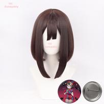 Moterims Pomni personažo Cosplay rinkinys Pilnas kostiumas Sintetinis perukas Kostiumas Helovinui Kalėdoms Komiksų konvencijai Anime vaidmenų žaidimų renginiams XXL gray