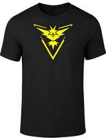 Pokemon Go Team Instinct Logo T-Shirt L juoda