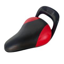 MTB Saddle PU Leather Kids Bike Seat Bicycle Saddle Child Bike Saddle Bicycle Soft Cushion raudona