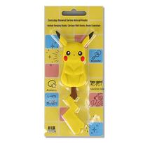 Creative Pikachu Adhesive Hook - Soft, Bendable, No-Drill Cartoon Hook for Pokemon Fans
