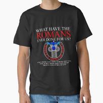 Monty Python Ką romėnai mums kada nors davė Klasikinis marškinėlis 2XL black