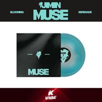Vinilinė plokštelė JIMIN (BTS) MUSE, 12 colių, Nuotraukų knyga + Nuotraukų kortelė, 2-asis solo albumas blue