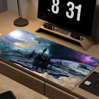 900x400mm Stargate pelės kilimėlis Madingas nešiojamojo kompiuterio XXL kompiuterio pelės kilimėlis Žaidimų pelės kilimėlis HD Didelis XL žaidėjo stalo klaviatūros žaidimų kilimėlis Šaunus 600x300x3mm gray