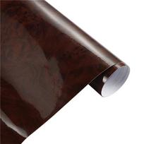 10/30*100cm Blizgi medžio rašto vinilinė plėvelė PVC automobilio interjero dekoravimo lipdukas Wrap Vandeniui atsparus raštuotas lipdukas Priedai 30x100cm black