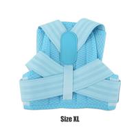 Pediatric Back Posture Corrector Brace Baby Back Shoulder Support Belt Posture Correction Belt for Children Kid Belt Health Care blue