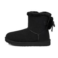 (WMNS) UGG Classic Double Bow Mini 'Black' Women's 1127130-BLK EU 37 black
