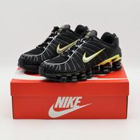CN0151-002 Nike Shox TL Black Dynamic Yellow Metallic Silver (Men's) 9.5 black