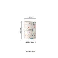 Ceramic hand sanitizer lotion bottle bathroom products shampoo bath gel separate bottle mouthwash cup toothbrush cup soap dish white