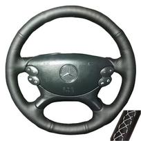 Pilnos juodos odos automobilio vairo apdangalas, skirtas Mercedes benz E350 W211 C209 C219 W463 R230 SL500 CLK350 2004-2008 BE1