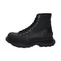 Alexander McQueen Tread Slick Boot Graffiti Black Black Women's 676718W4RQ21000 39 black