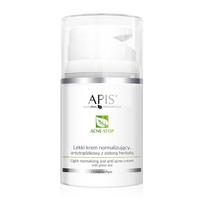 Apis acne-stop home therapy light normalizing cream, anti-acne with green tea 50ml