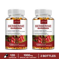 Airboy - Berberine 1000mg - Gastrointestinal, Immune & Heart Health 120*2